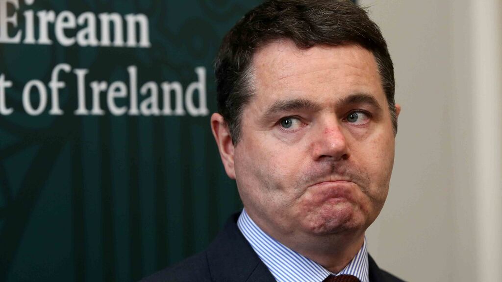 Minister for Finance Paschal Donohoe: set out targets to run budget surpluses and reduce the State’s debt in the coming years. Photograph: Sam Boal/RollingNews.ie