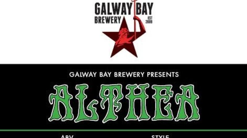 Althea: an American-style pale ale with a punchy, tropical aroma, at 4.8 per cent it was a hit at our table.