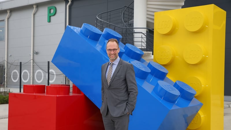 Lego Group chairman Jorgen Vig Knudstorp. ‘A bit stuck in the ditch.’ Photograph: Lego/PA