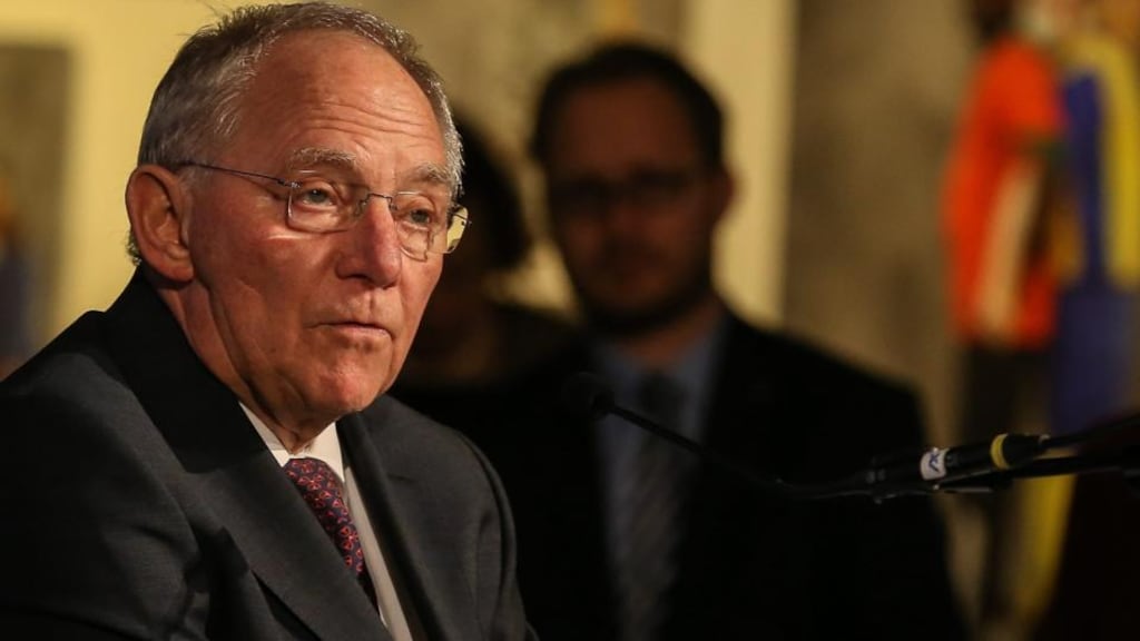 Wolfgang Schäuble: “Everyone agrees that the acceptance of our democratic systems depends on applying existing tax entitlements.” Photograph: EPA/Julien Warnand
