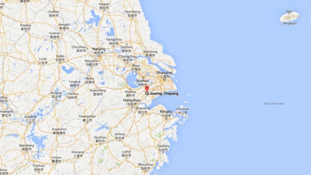 Consular assistance is being provided to the family of an Irish man who has died in Jiaxing in eastern China. Image: Google Maps. Chinese police have confirmed the death of Galway man Robert McHale and said the 23-year-old English teacher’s family was due in Jiaxing. Image: Google Maps.