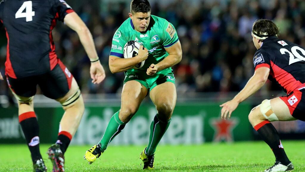 Young hooker Dave Heffernan is likely to start for Connacht against Toulouse in the continued absence of Tom McCartney. Photograph: James Crombie/Inpho.