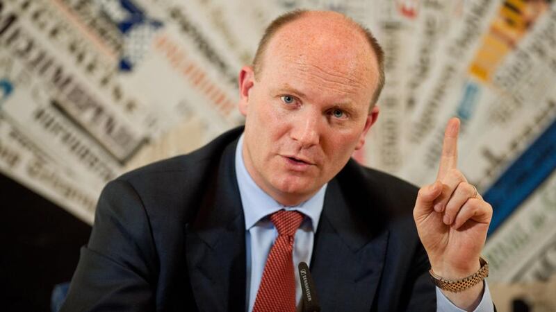 Declan Ganley: denies that Red Flag compiled a dossier on Denis O’Brien on his behalf. Photograph: Andreas solaro/AFP/Getty Images