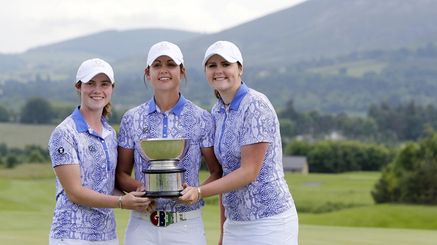 Leona Maguire, Olivia Mehaffey and Maria Dunne (Golf)