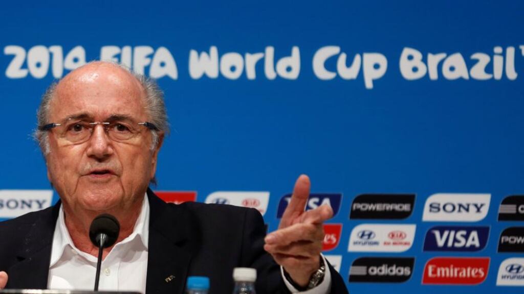 FIFA President Sepp Blatter.