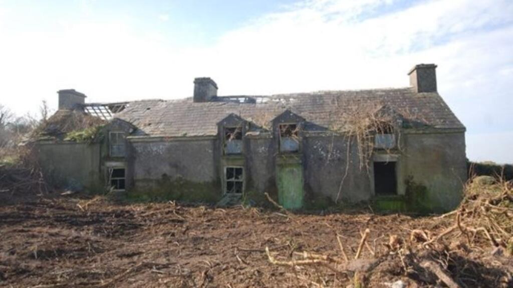 Gortnalicky: the tumbledown farmhouse on Ringarogy Island in west Co Cork