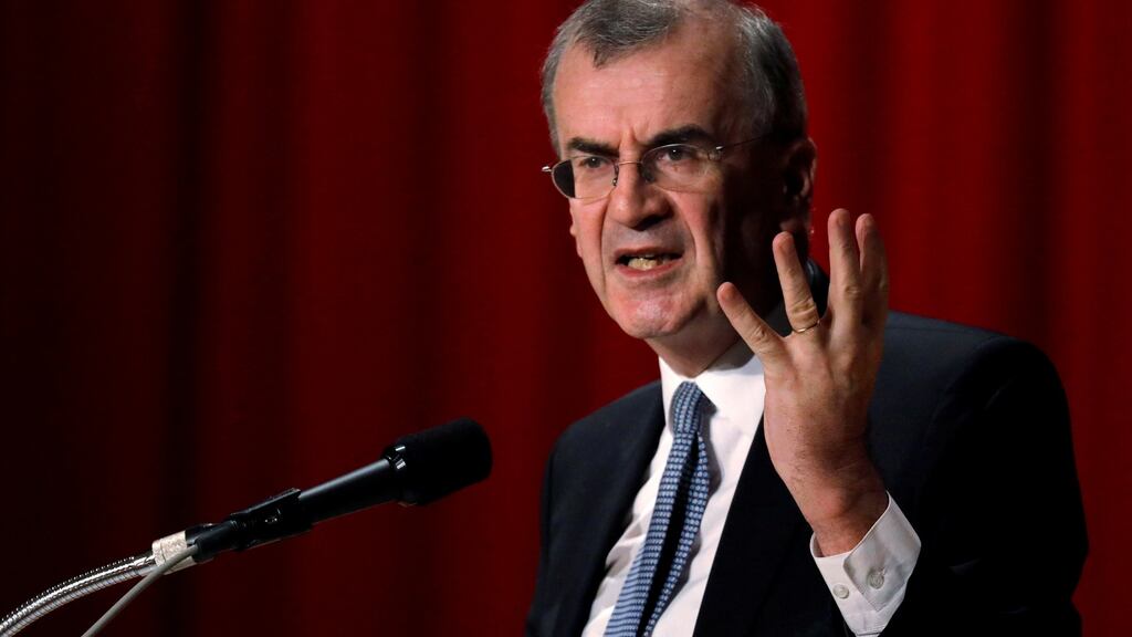 European Central Bank policymaker Francois Villeroy de Galhau, who is also governor of the French central bank. Photograph: Toru Hanai/Reuters