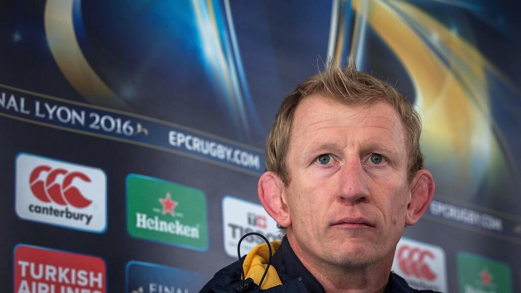 Leo Cullen: “It’s great to give them the opportunity to play in such a big game”. Photograph: Ryan Byrne/Inpho