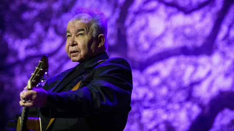 John Prine performing at the Ryman Auditorium in Nashville in 2018. Photograph: William DeShazer/The New York Times