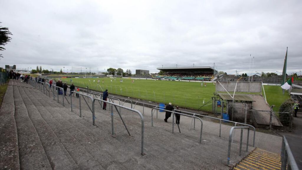 Good Counsel, New Ross won a first Leinster schools senior football championship in 16 years against St Mary’s Edenderry - played in Dr. Cullen Park, Carlow. Photograph: Donall Farmer/Inpho