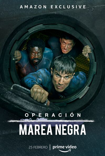 The poster for Operación Marea Negra