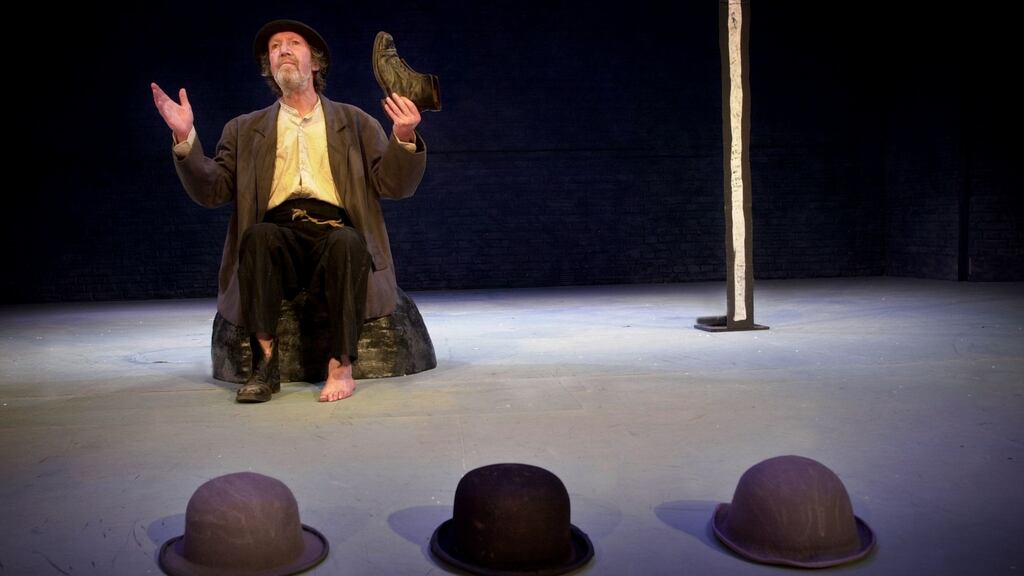 Johnny Murphy as Estragon in the Gate Theatre Dublin’s production of Waiting For Godot in 2003. Photograph: Bryan O’Brien