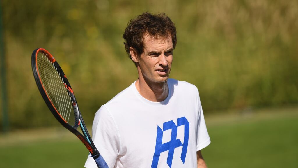 Andy Murray has confirmed he is fit to defend his Wimbledon title. Photograph: Shaun Botterill/Getty