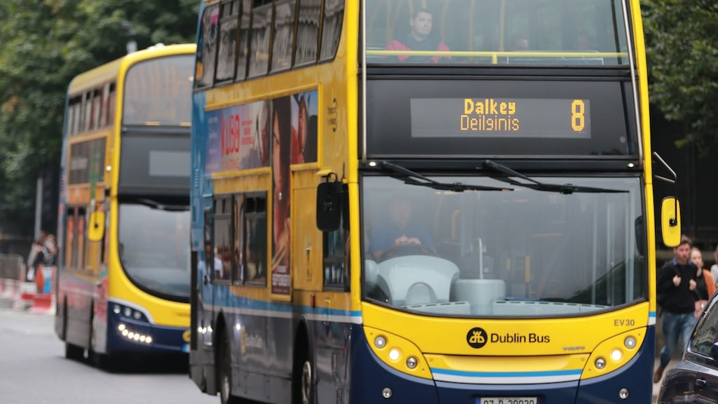Bus drivers have been refusing to stop at UCD’s Belfield campus after 10pm citing antisocial behaviour. File photograph: Nick Bradshaw