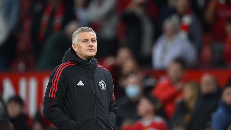 Ole Gunnar Solskjaer saw his Man United team beaten 5-0 at Old Trafford on Sunday. Photograph: Peter Powell/EPA