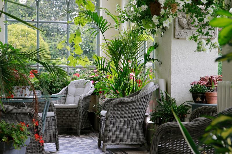 Huntington Castle: the conservatory. Photograph: Nick Bradshaw