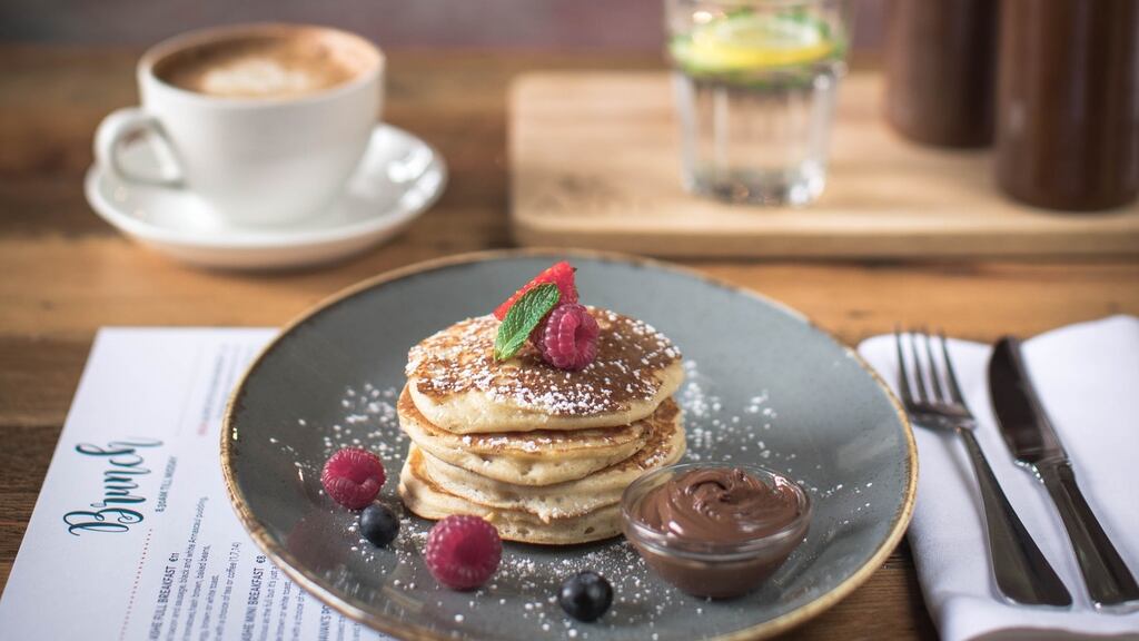 Alfie’s restaurant in the Ashe Hotel, Tralee, Co Kerry, hosts a buzzy brunch.