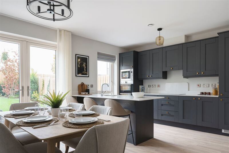 Kitchen and dining area