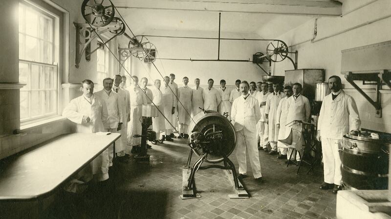 The churning room at the Albert National Training Institution (Bernard Kaye).