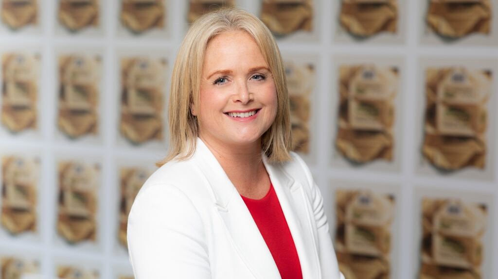 Managing director of Ornua’s global foods division Róisín Hennerty: the company has stockpiled nearly 40,000 tonnes of product, mainly cheese, in the UK ahead of the possibility of a crash-out Brexit. Photograph: Naoise Culhane