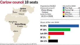 Carlow profile: Water charges and pylons among issues facing candidates