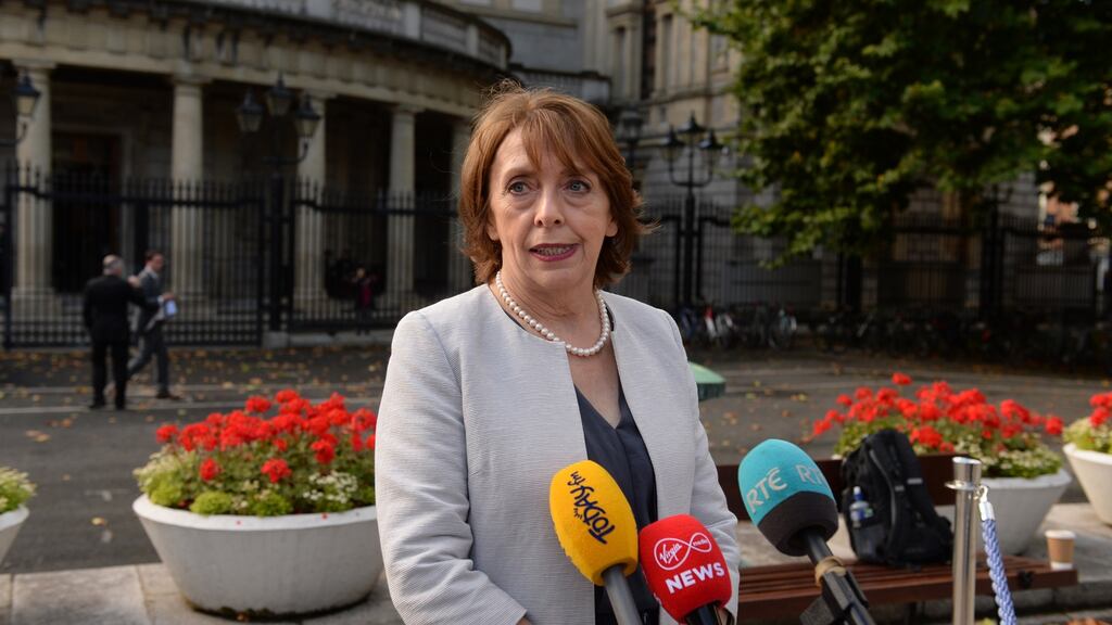 Social Democrats TD Róisín Shortall, who championed the parental leave legislation in the Dáil, said it was a great relief to see it pass. Photograph: Dara Mac Donaill/The Irish Times.
