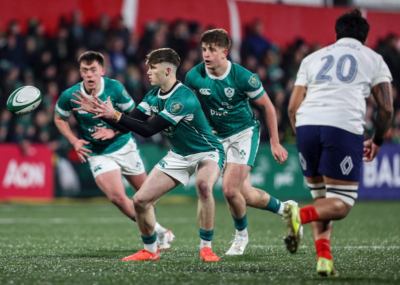 Ireland's Tom Wood. Photograph: Ben Brady/Inpho