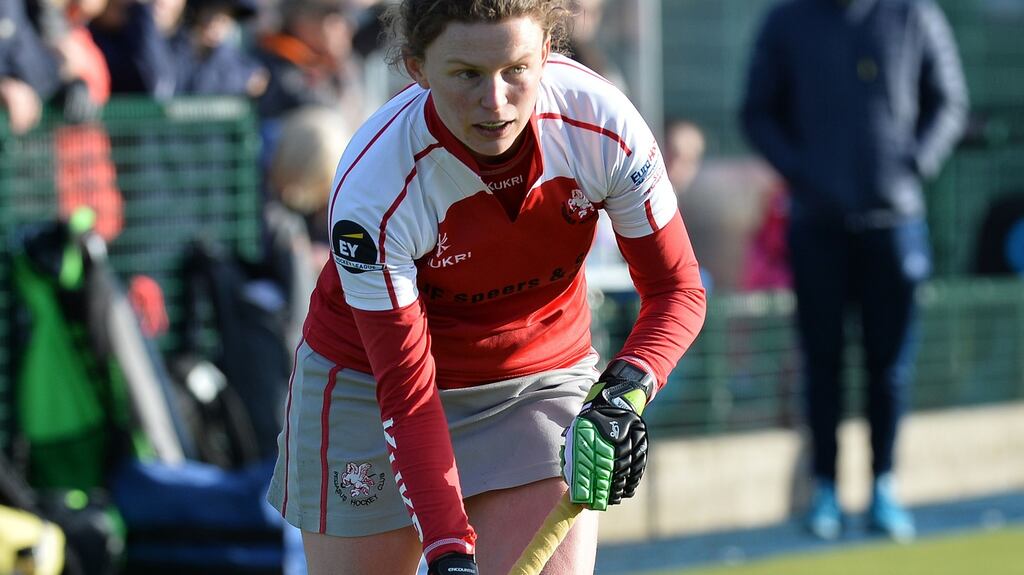 Alex Speers scored two goals in an 8-0 win for Pegasus at Genesis. Photograph: Rowland White/Inpho/Presseye