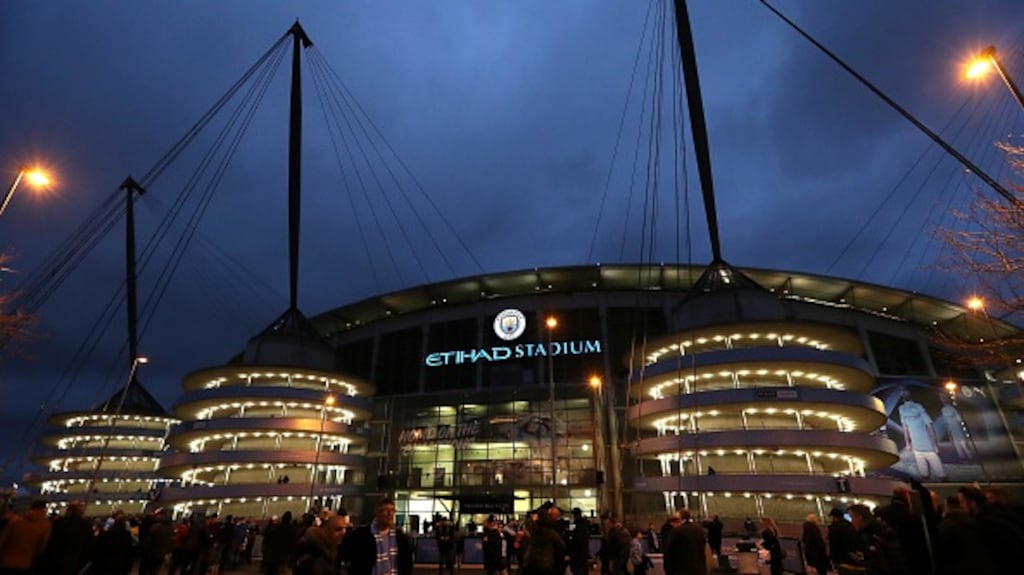 An investigation by the Guardian has revealed the scale of Manchester City’s FFP breaches. Photograph: Alex Livesey/Getty Images
