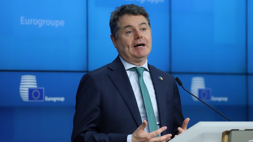 Minister for Finance Paschal Donohoe has decided not to proceed with tax changes on interest-free family loans. Photograph: Valeria Mongelli/ Bloomberg