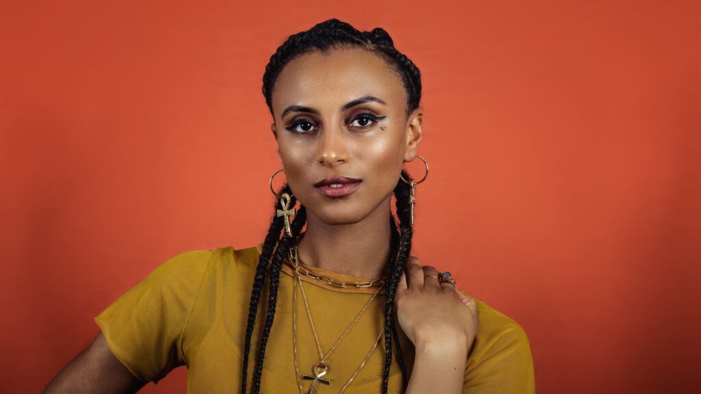 Sallay Garnett, aka the singer Loah, says to maintain the momentum of the recent anti-racist movement in Ireland, there needs to be diversity in all areas of society. Photograph: Abe Neihum