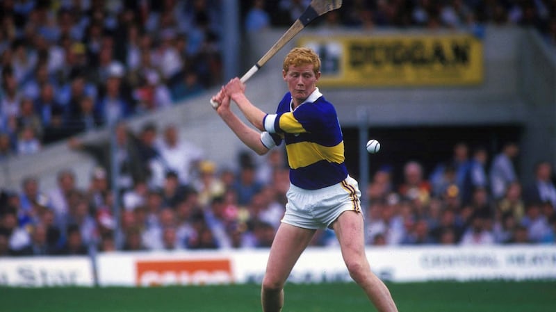 Richard Stakelum in action for Tipperary in 1987. Photograph: Billy Stickland/Inpho