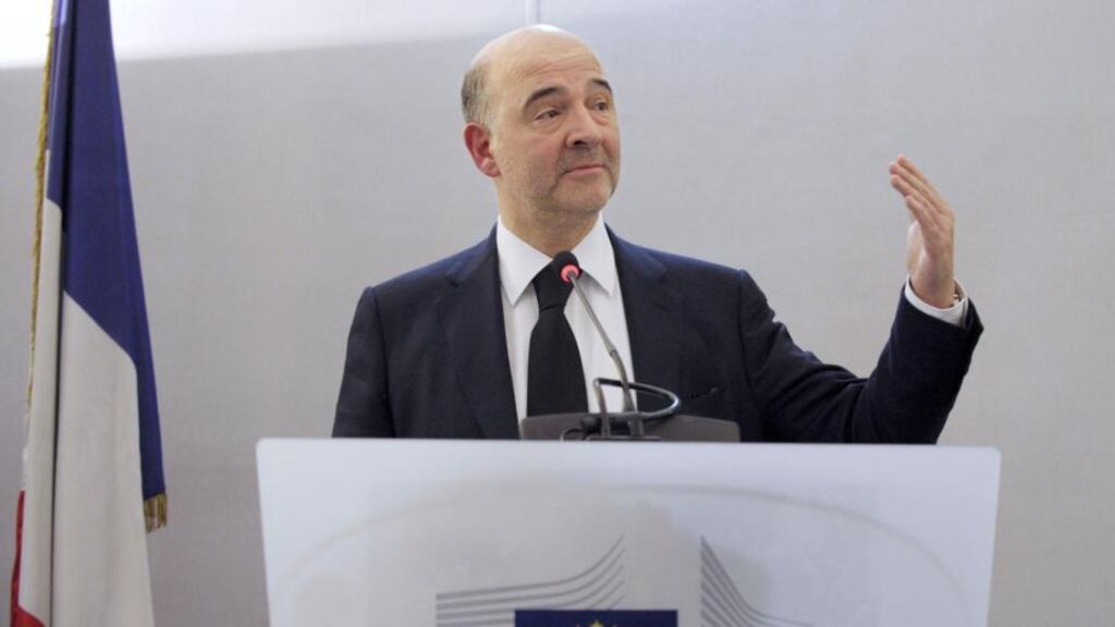 European Commissioner for Economic Affairs, Pierre Moscovici. AFP PHOTO / Eric PIermont