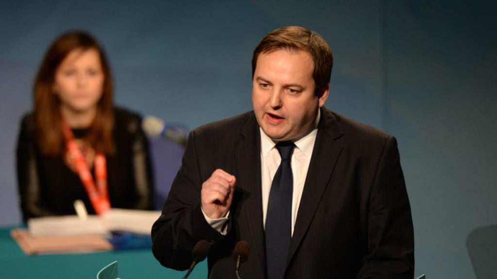 Pádraig Mac Lochlainn: questioned the efforts made to follow up a meeting in 2001 with then minister for the displaced Marwan Hamadeh. Photograph: Dara Mac Dónaill / The Irish Times