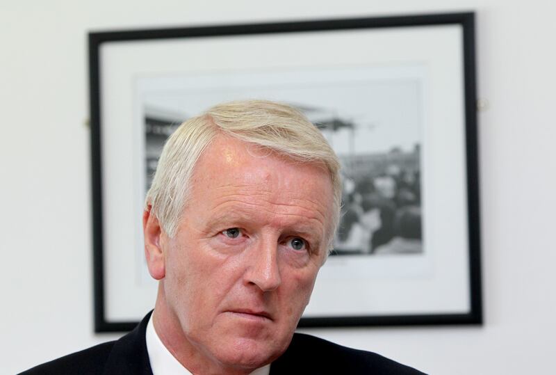 Tim Healy: Photograph: James Crombie/Inpho