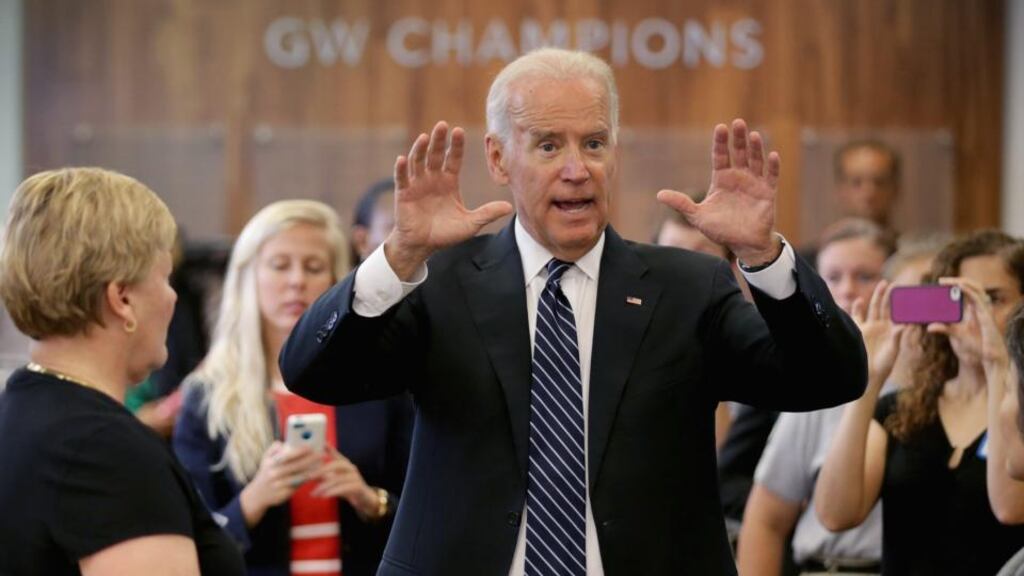 US vice-president Joe Biden: criticised by Jewish organisation over his use of words. Photograph:   Chip Somodevilla/Getty Images