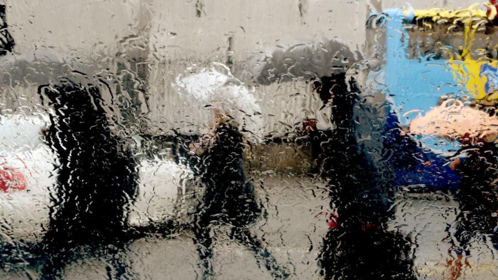 A rainfall alert has been issued by Met Eireann for the early part of the weekend. Photograph: David Sleator/The Irish Times