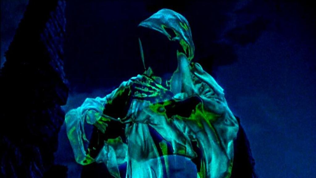 ‘Banshees – they cast no shadow.’ Above, a scene from Darby O’Gill and the Little People