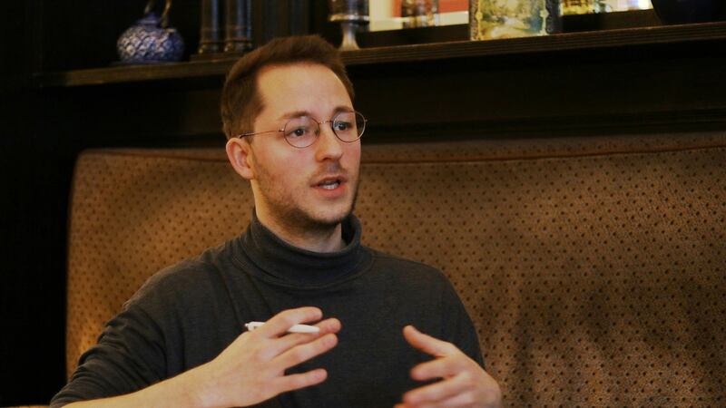 David Dresen: ‘It makes no sense to me that today, in the 21st century, people should have to leave their homes to dig up lignite, which we know will ruin our future.’ Photograph: Manuel Först