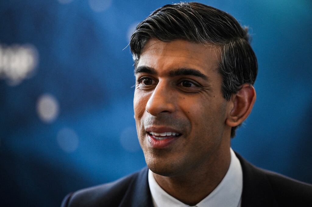 British prime minister Rishi Sunak: he faces challenges from hardened eurosceptics, the DUP and even figures within his own cabinet. Photograph: Justin Tallis/Getty Images