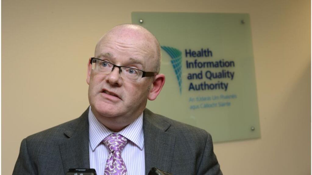 Hiqa chief executive Phelim Quinn has said revelations by RTÉ’s Investigations Unit about abuse at Áras Attracta in Co Mayo are appalling, but there are “specific limitations” to any inspection regime. Photograph: Brenda Fitzsimons/The Irish Times