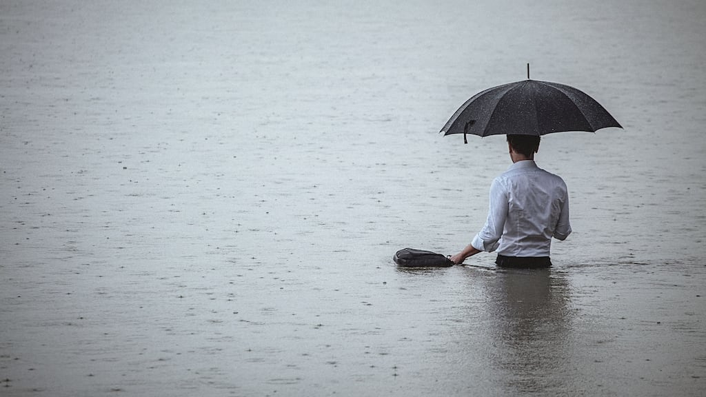 Wading through life can be hard. Photograph: iStock