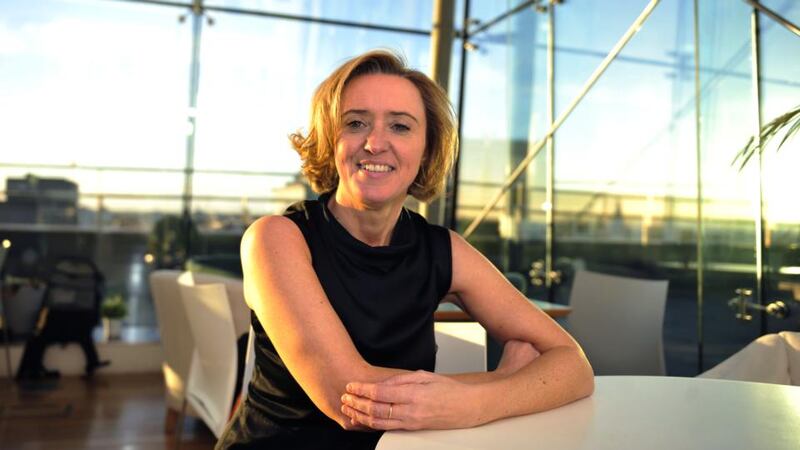 Liz Nugent: ‘I seem to find screwed-up, sociopathic male characters intriguing.’ Photograph: Aidan Crawley