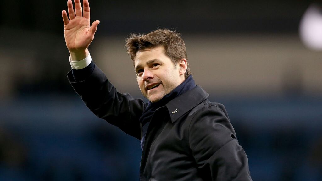 Tottenham Hotspur manager Mauricio Pochettino has revitalised the club. Photograph: Martin Rickett/PA Wire.