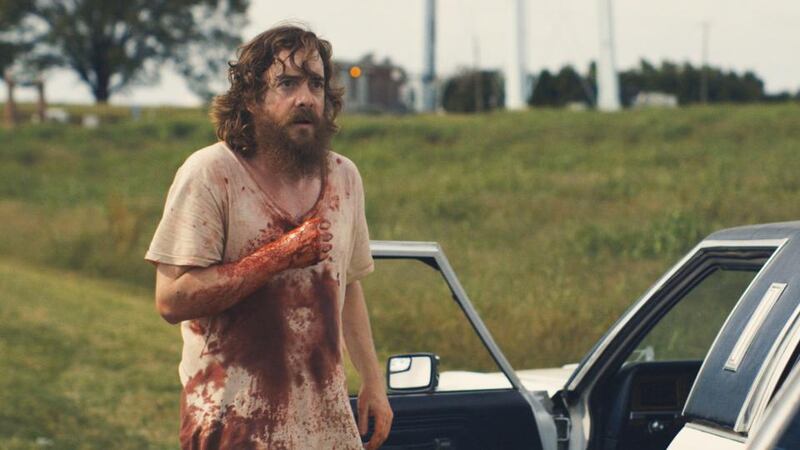 Red state: Macon Blair as drifter Dwight in ‘Blue Ruin’, written and directed by Jeremy Saulnier
