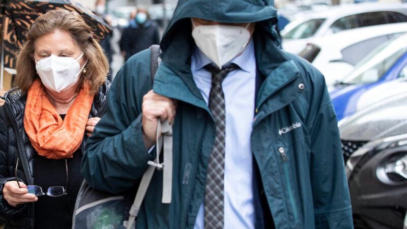Paola and Claudio Regeni in Rome: A preliminary hearing against four Egyptian security officers has been postponed until May 25th. Photograph: Massimo Percossi