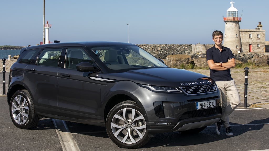 Donal Skehan with the new Range Rover Evoque: "I feel so proud bringing Noah home here. It's such a beautiful place"