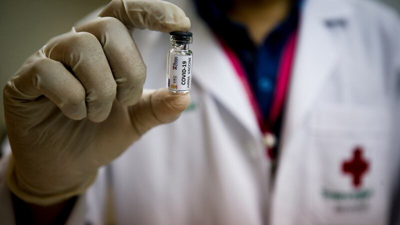 A team of researchers at Chulalongkorn University in Bangkok is making progress towards developing an mRNA type vaccine for the Covid-19 disease, caused by the Sars-CoV-2 coronavirus. Photograph:  EPA/Diego Azubel