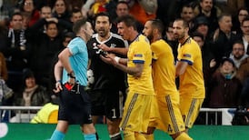 Buffon says referee has a ‘rubbish bin’ where his heart should be