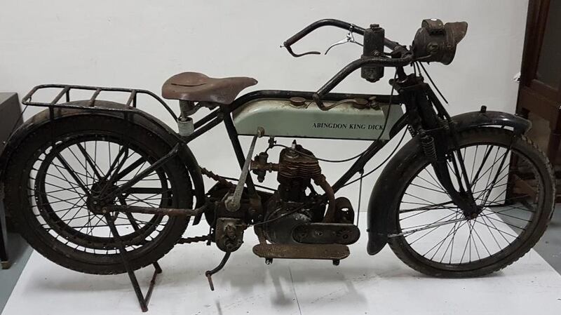 Abingdon King Dick motorbike